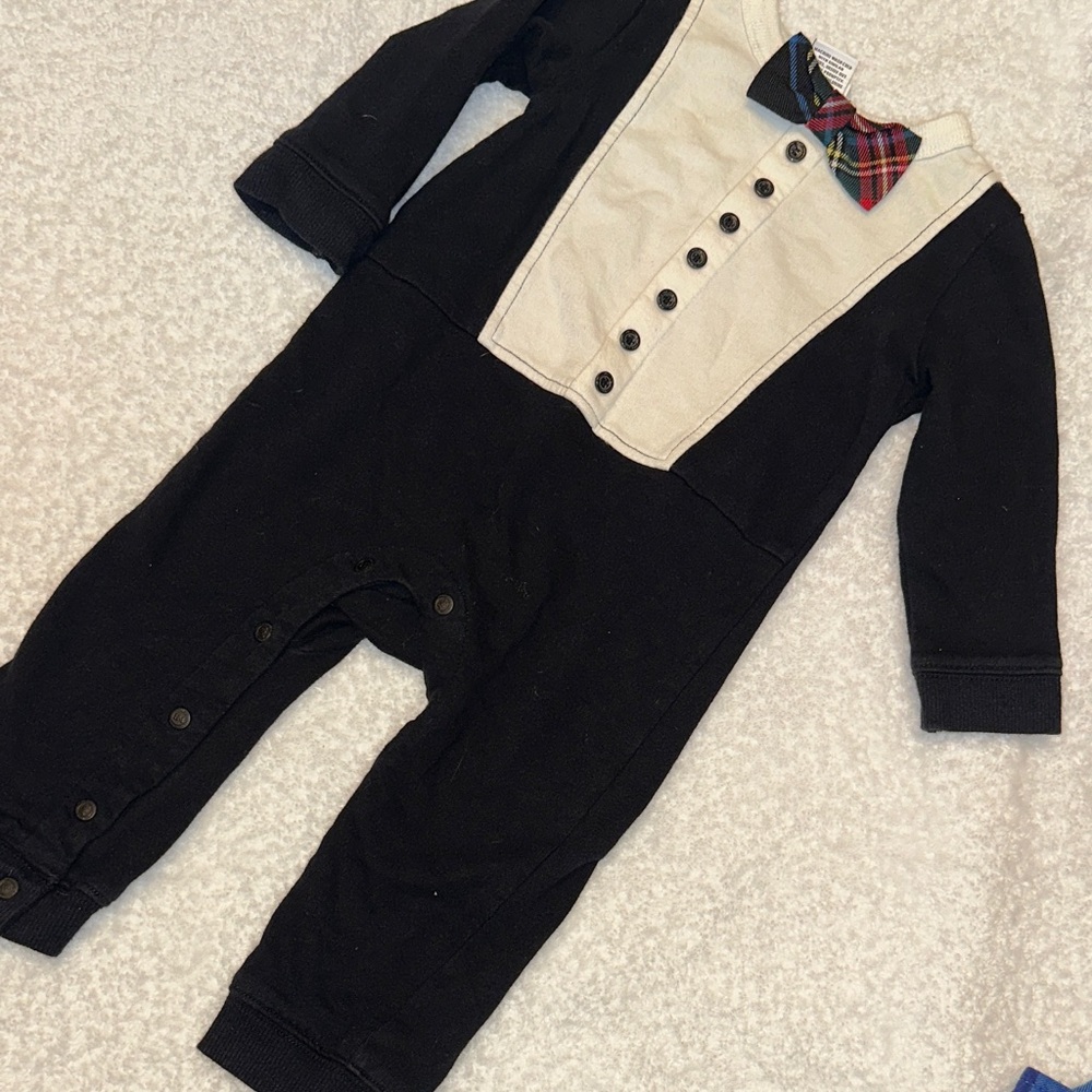 Harajuku Lovers Black and White Tuxedo Onesie